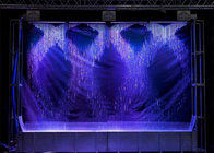Bella fontana della cortina d'acqua della corda, fontana programmabile della camera a pioggia fornitore