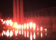 Innaffi la caratteristica dell'acqua del fuoco di superficie/tipo musicale della luce della fontana DMX di dancing fornitore