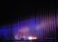 Bella manifestazione dell'acqua di dancing, fontana cambiante principale di colore con l'ugello d'aria fornitore