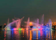 Fontana moderna di dancing di musica dell'Arabia Saudita Riad con luce Colourful fornitore