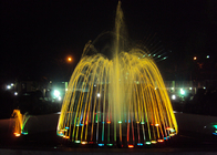 Esposizione cambiante della fontana del fiume di colore, fontana di musica di dancing controllata da PC fornitore