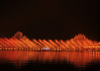 Costruzione di galleggiamento esteriore della fontana di dancing di musica nella larga scala del lago fornitore