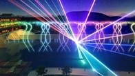 Manifestazione all'aperto della luce laser progettata auto con la fontana di dancing di musica fornitore