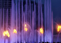 Fontane classiche di canto del Dubai, multi fontana ardente colorata fornitore