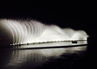 La luce meravigliosa e l'acqua della fontana musicale di arte contemporanea mostrano le immagini 3D fornitore