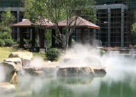 Fontana moderna dell'acqua vaporizzata facendo uso del sistema di nebulizzazione ad alta pressione Eco amichevole fornitore