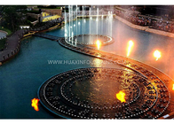 La bella fontana ardente decorativa IP68 273×273×800 millimetro progetta fornitore