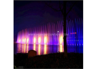 Fontana del fuoco di arte moderna, grande progetto musicale stupefacente della fontana fornitore
