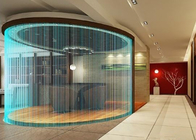 Fontana controllata da computer della cortina d'acqua di Digital con progettazione moderna delle luci fornitore