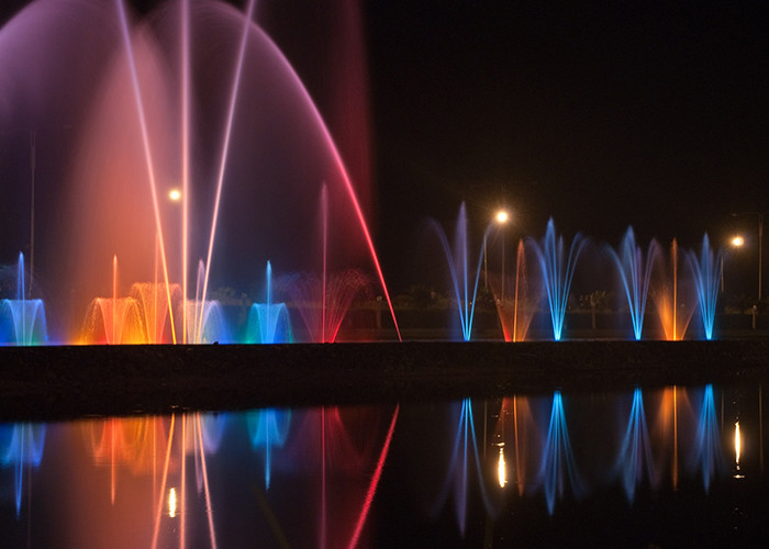 Fontana di stupore del Dubai, romanzo della fontana dello spettacolo di luci del LED/progettazione scientifica fornitore