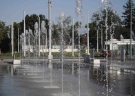 Fontana divertente rettangolare del pavimento in terra per il parco del quadrato del giardino fornitore